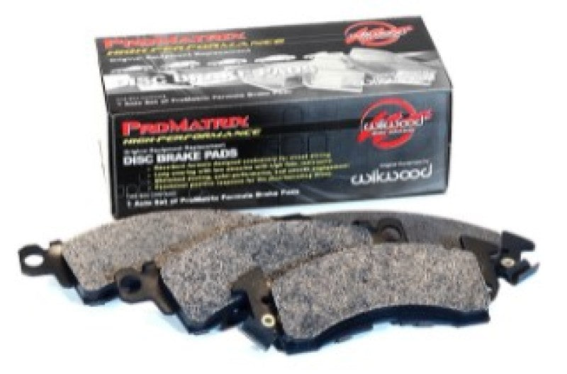 WIL Promatrix Brake Pads - Wilwood Pad Set Promatrix D601