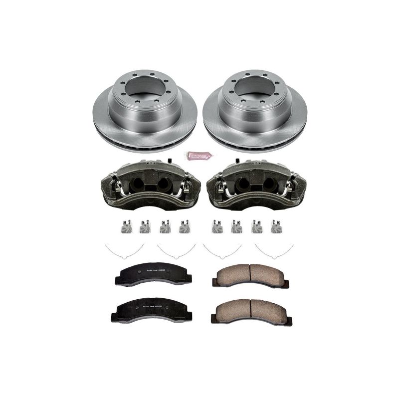 PSB Autospecialty Caliper - Power Stop 00-04 Ford F-350 Super Duty Rear Autospecialty Kit w/Cals