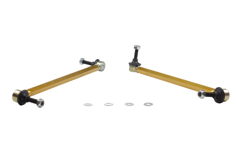 WL Sway Bar Links - Whiteline 10+ Chevy Camaro FR Coupe Front Sway Bar - Link Assy H/D Adj Steel Ball (360mm C to C)