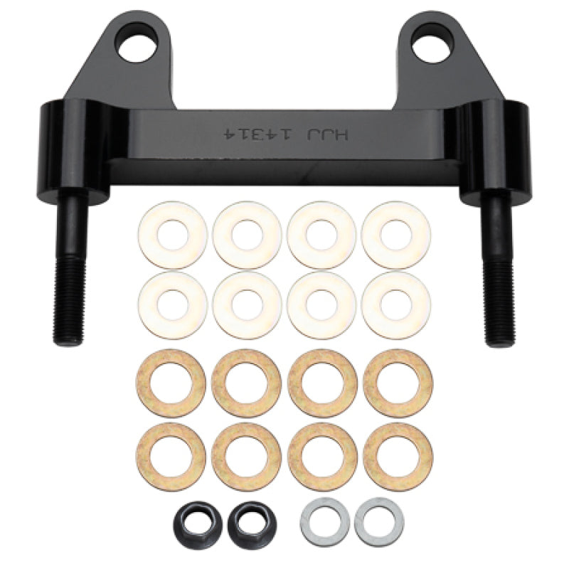 WIL Caliper Brackets - Wilwood Caliper Bracket Kit Powerlite Dirt Modified Spindle 11.75in Rotor