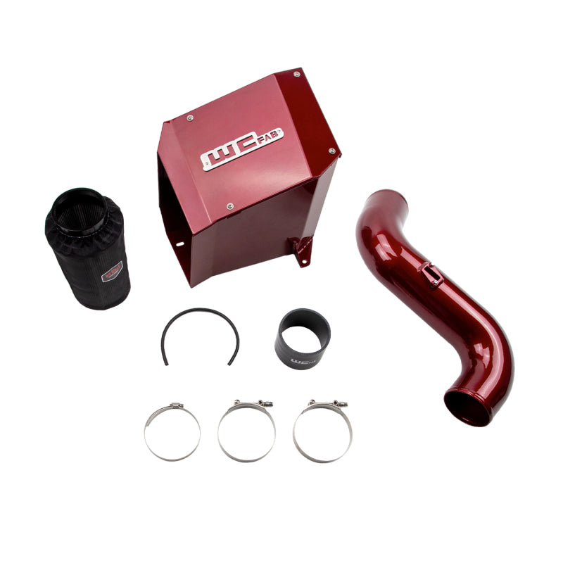 WCF Intake Kit - Wehrli 07.5-10 Chevrolet Duramax LMM 4in Intake Kit - WCFab Red