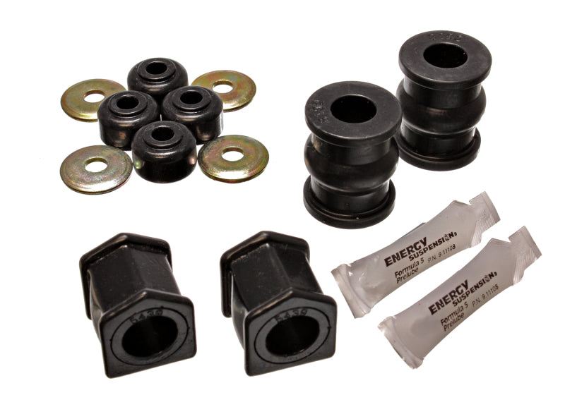 ES Sway Bar Bushings - Black - Energy Suspension 73-79 Chrysler Charger/Roadrunner Black 15/16in Front Sway Bar Frame Bushings