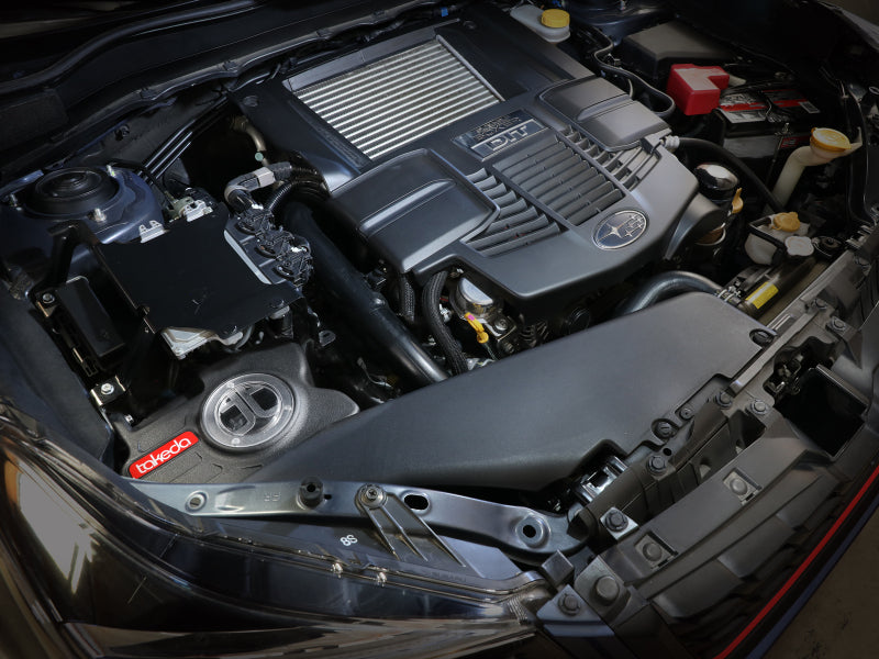 AFE Takeda Momentum Intake - aFe Takeda Momentum Cold Air Intake System w/ Pro DRY S Filter 14-18 Subaru Forester H4-2.0L (t)