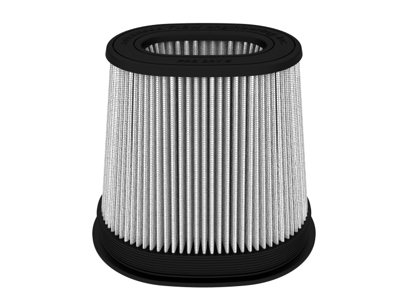 AFE Universal Pro Dry S Filter - aFe MagnumFLOW Pro DRY S Replacement Filter F-(7x4.75) B-(9x7) Inverted x T-(7.25x5) Inverted x H-8
