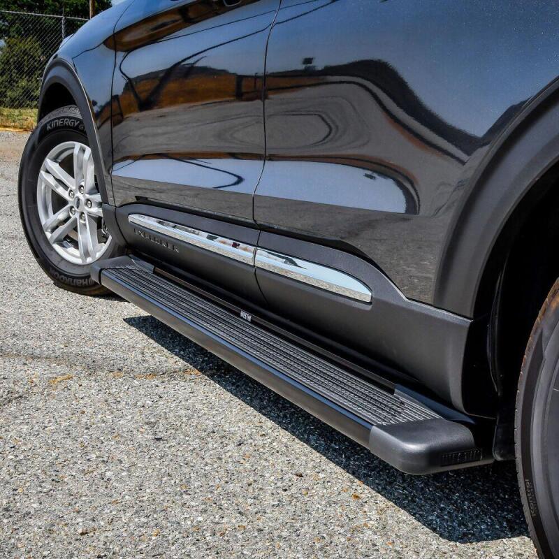WES Running Boards - Sure-Grip - Westin SG6 Black Aluminum Running Boards 79 in