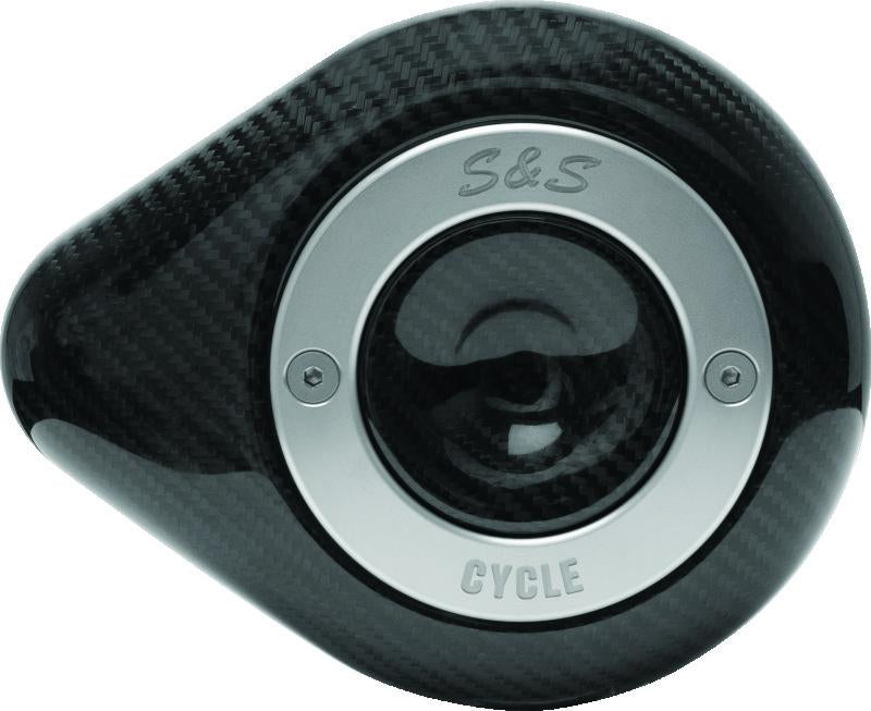 SSC Air Cleaner Kits - S&S Cycle Air Cleaner Cover For All Stealth Applications - Carbon Fiber