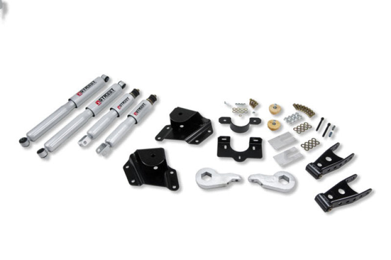 BT Lower Kit w SP Shocks - Belltech LOWERING KIT WITH SP SHOCKS
