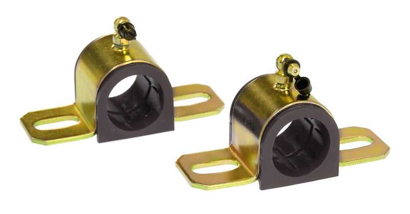 PRO Sway/End Link Bush - Blk - Prothane Universal 90 Deg Greasable Sway Bar Bushings - 1 5/16in - Type B Bracket - Black
