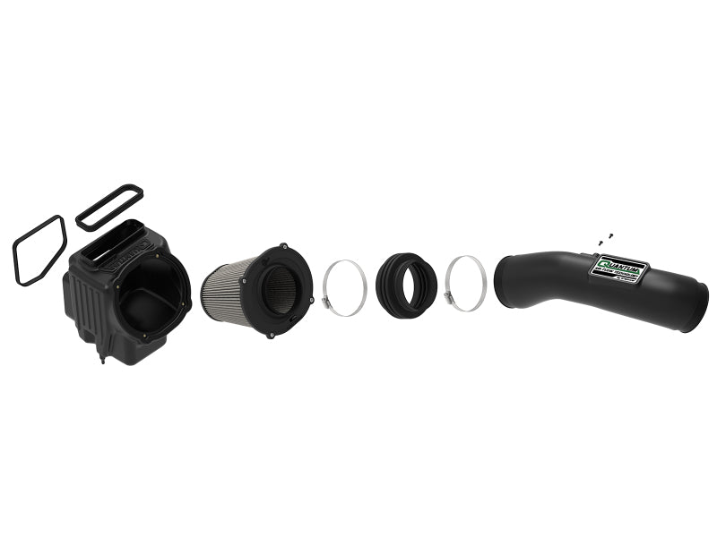 AFE Quantum Intakes - aFe Quantum Pro DRY S Cold Air Intake System 17-18 GM/Chevy Duramax V8-6.6L L5P - Dry