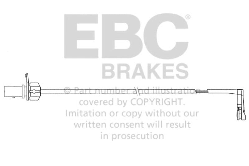EBC Wear Leads - EBC 2011 Audi A6 2.0L Turbo Rear Wear Leads