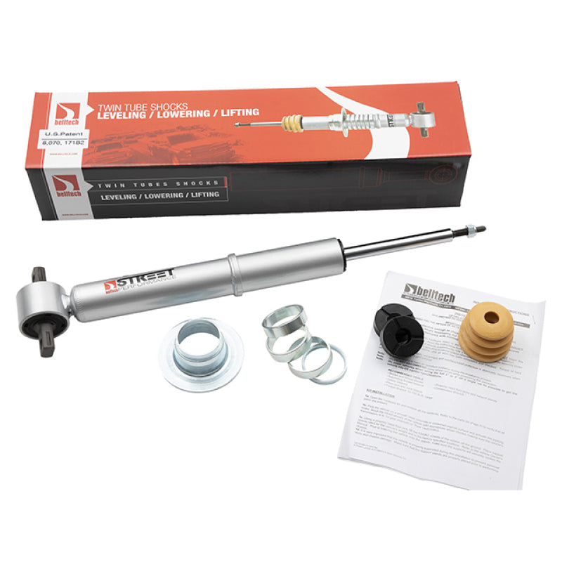 BT Trail Performance Shocks - Belltech Lifting Strut 2019 Chevrolet Silverado / GMC Sierra 1500 2wd/4wd (all cabs) 0in to +2in