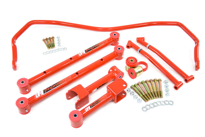 UMI Lower Control Arms - UMI Performance 68-72 GM A-Body Rear Suspension Kit - Red