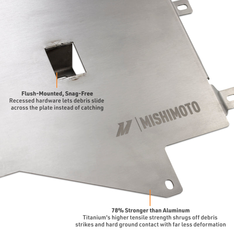 MM Skid Plate - Mishimoto 2021+ BMW G80 M3 Skid Plate - Engine - Titanium