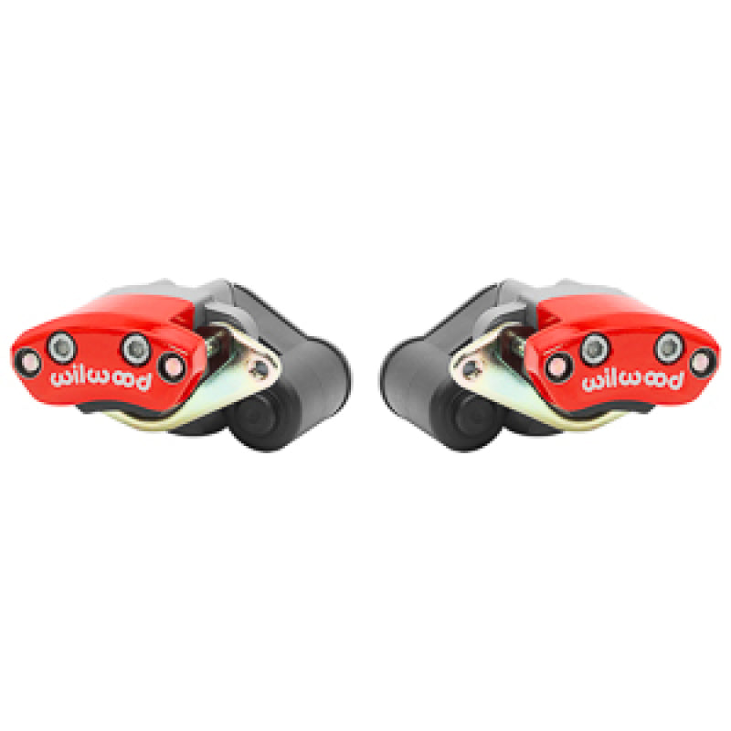 WIL Parking Brake Brake Kit - Wilwood EPB Rear Pro Street Parking Brake Upgrade Kit - Red