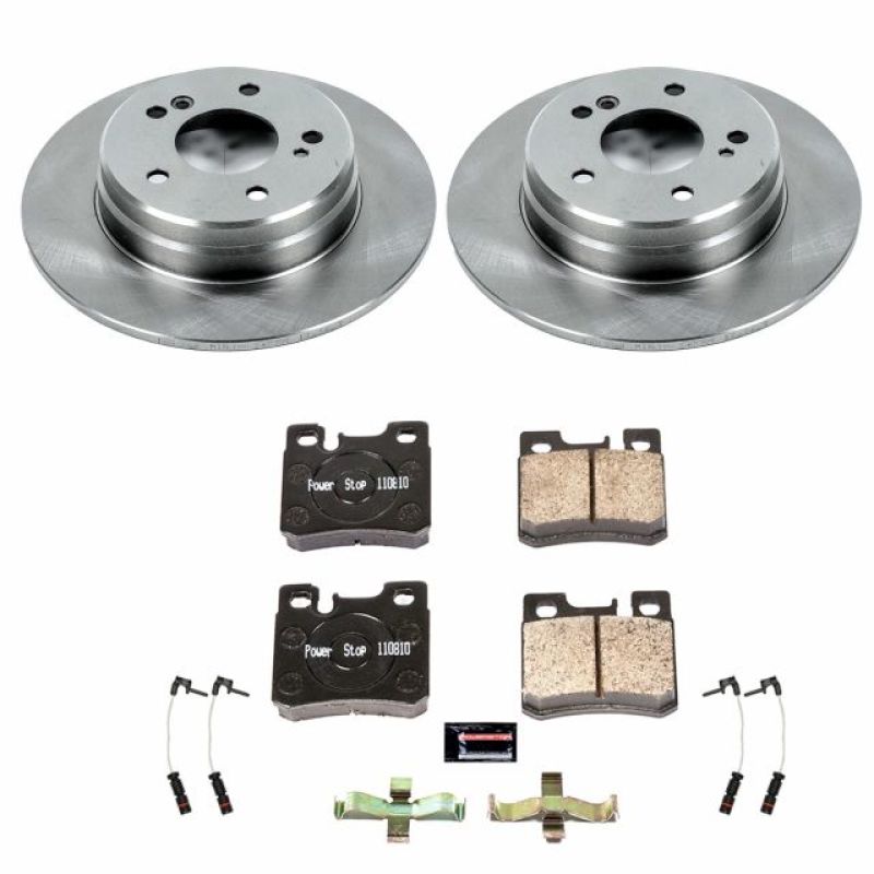 PSB Autospecialty Kit - Power Stop 90-93 Mercedes-Benz 300CE Rear Autospecialty Brake Kit