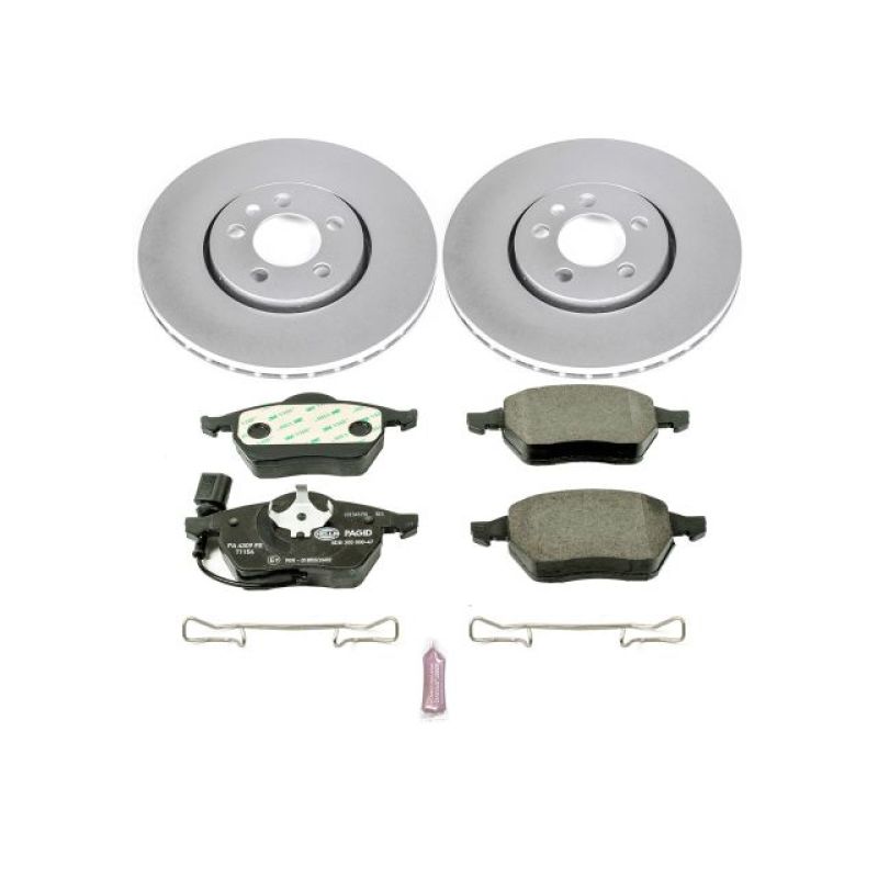 PSB Euro-Stop Kit - Power Stop 99-10 Volkswagen Beetle Front Euro-Stop Brake Kit