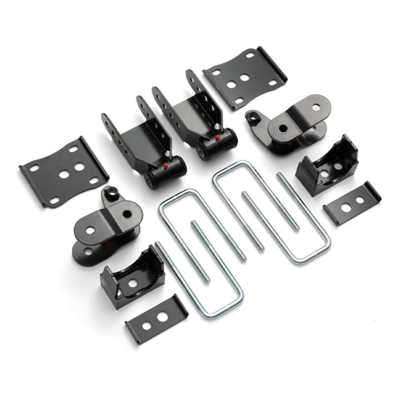 QAP Drop Kits - QA1 21-25 Ford F150 4WD Single Adjustable Lowering Kit w/ Spindles - 3.5-5.5in