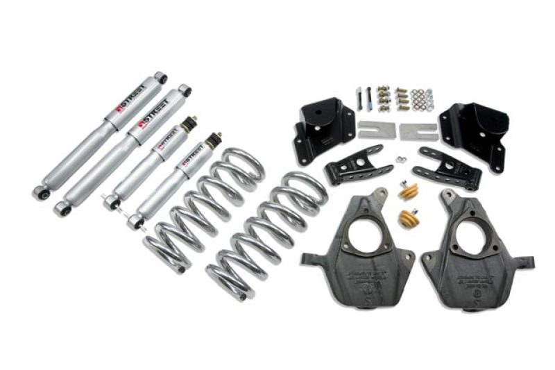 BT Lower Kit w SP Shocks - Belltech LOWERING KIT WITH SP SHOCKS