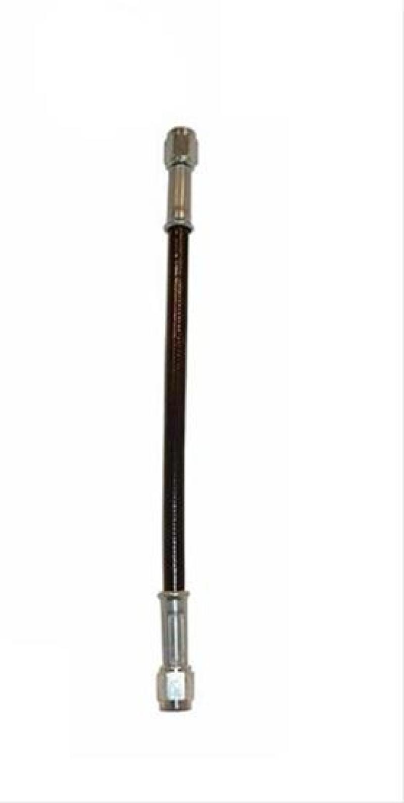 FRA Brake Lines - Fragola -4AN PFTE Ext Black Hose Assembly Straight x Straight 24in
