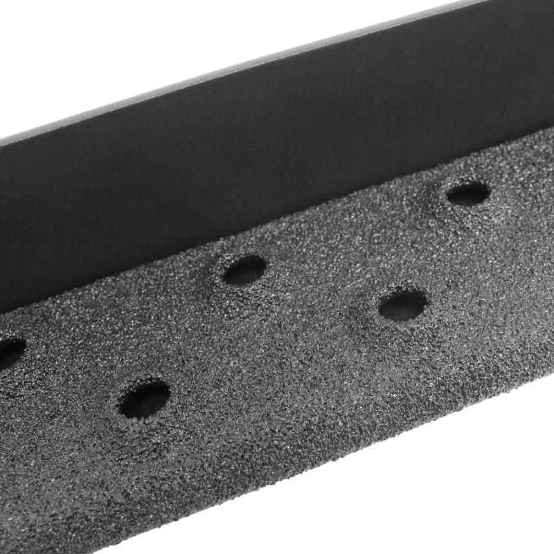 WES Snyper Rock Rail Steps - Westin/Snyper 07-17 Jeep Wrangler Unlimited Rock Slider Steps - Textured Black