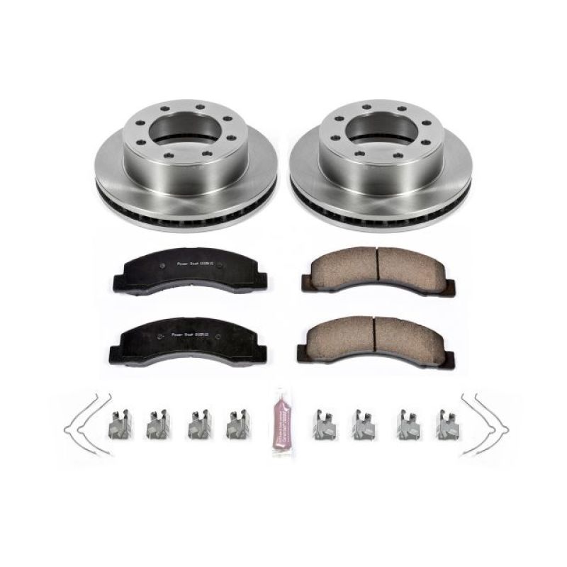 PSB Autospecialty Kit - Power Stop 00-05 Ford Excursion Front Autospecialty Brake Kit