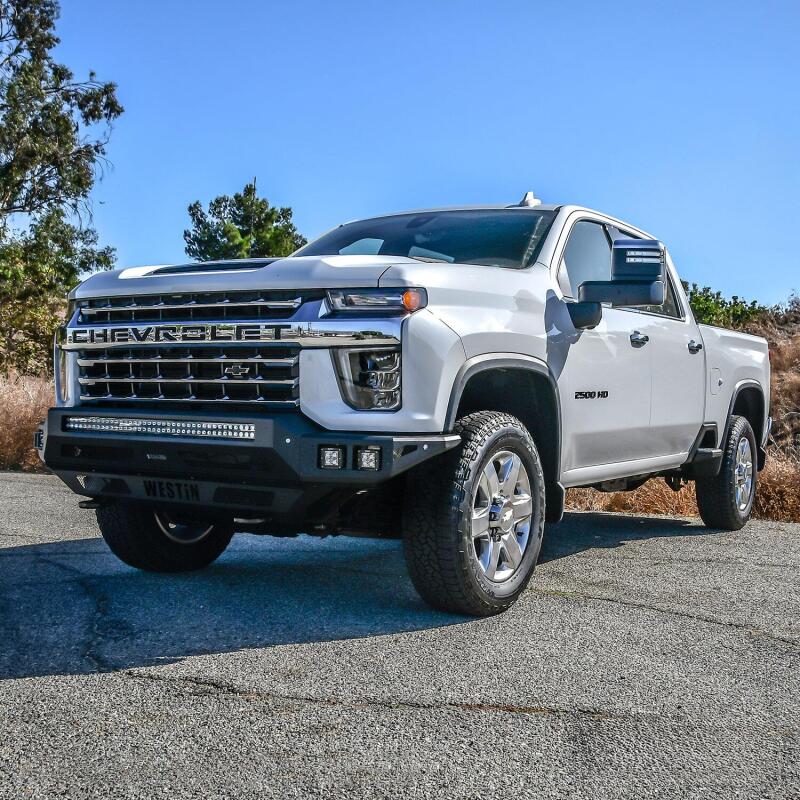 WES Pro-Mod Bumpers - Westin 2020 Chevrolet Silverado 2500/3500 Pro-Mod Front Bumper - Textured Black