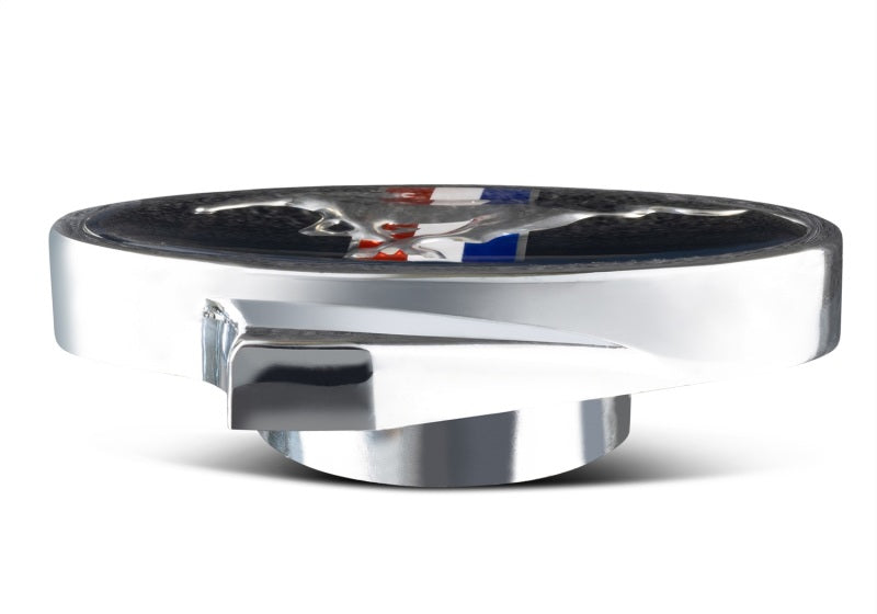 FR Air Cleaners - Ford Racing Chrome Air Cleaner Nut w/ Mustang Logo