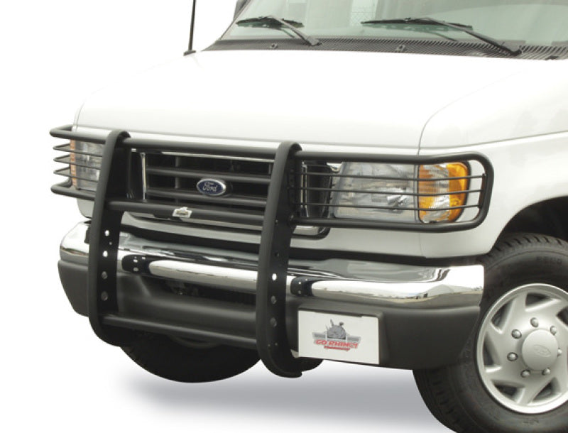 GOR Step Guard - 3000 - Black - Go Rhino 03-07 Ford E-250/E-350 Econoline Van 3000 Series StepGuard - Black