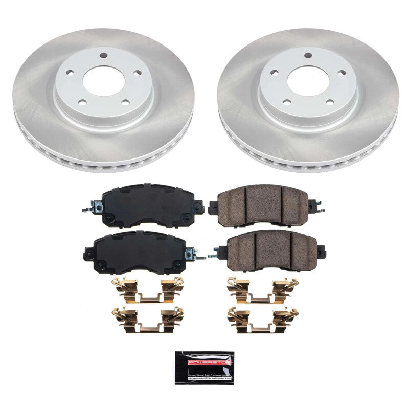 PSB Semi-Coated Rotor Kits - Power Stop 13-23 Nissan Altima Front Semi-Coated Rotor Kit