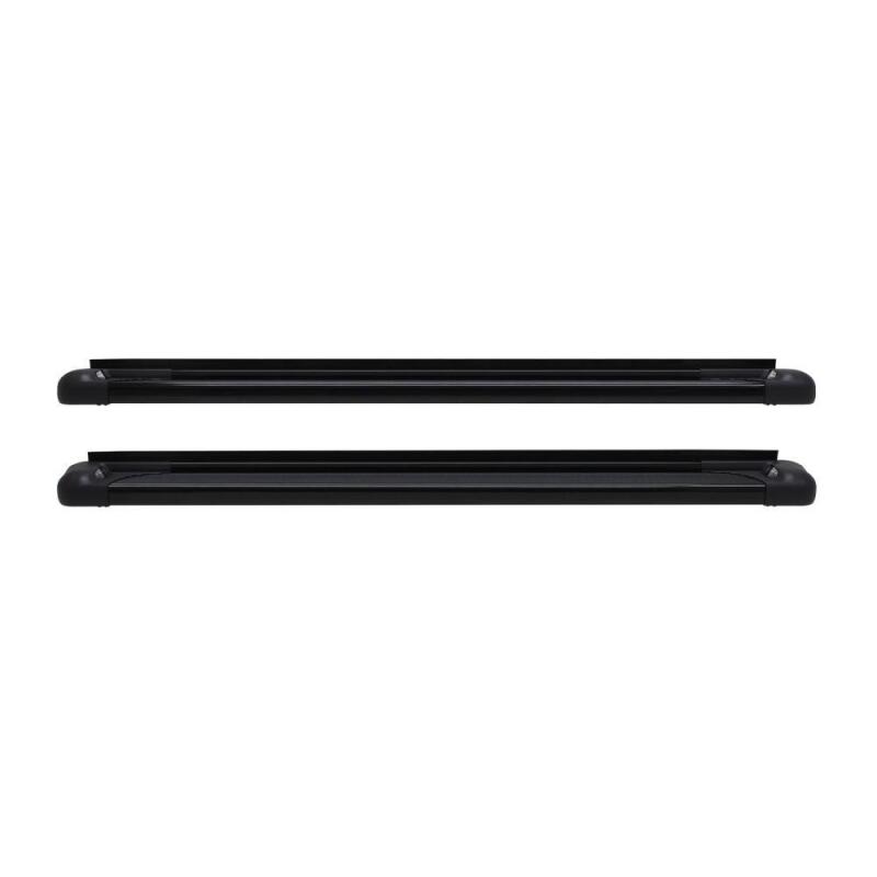 WES Running Boards - Sure-Grip - Westin SG6 Aluminum LED Running Boards 83in - Blk