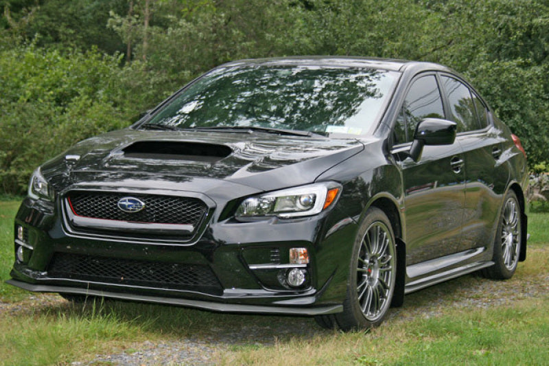 RAL Classic Blk Flap/Silv Logo - Rally Armor 15-21 Subaru WRX/STI Black UR Mud Flap w/Silver Logo