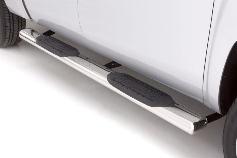 LND Nerf Bars - Polished - Lund 10-17 Dodge Ram 2500 Crew Cab 6in. Oval Straight SS Nerf Bars - Polished