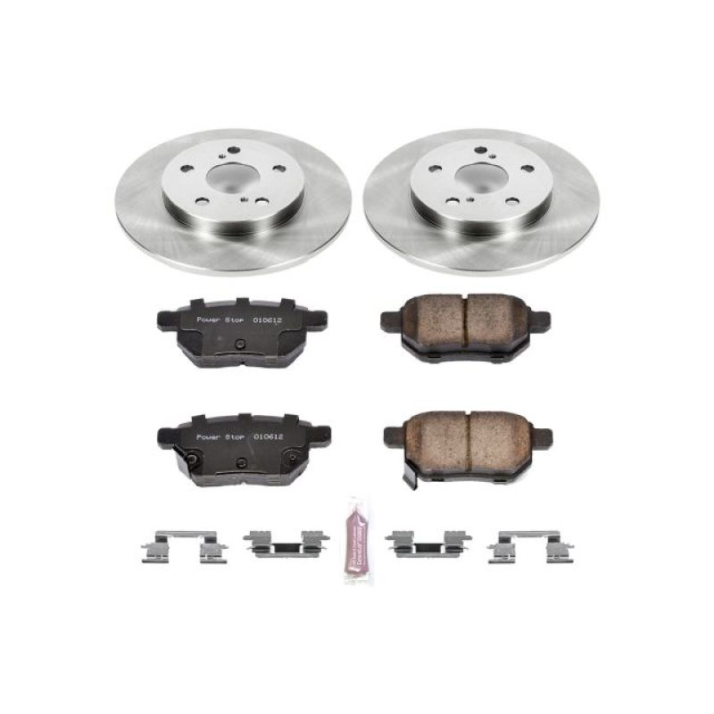 PSB Autospecialty Kit - Power Stop 09-10 Pontiac Vibe Rear Autospecialty Brake Kit