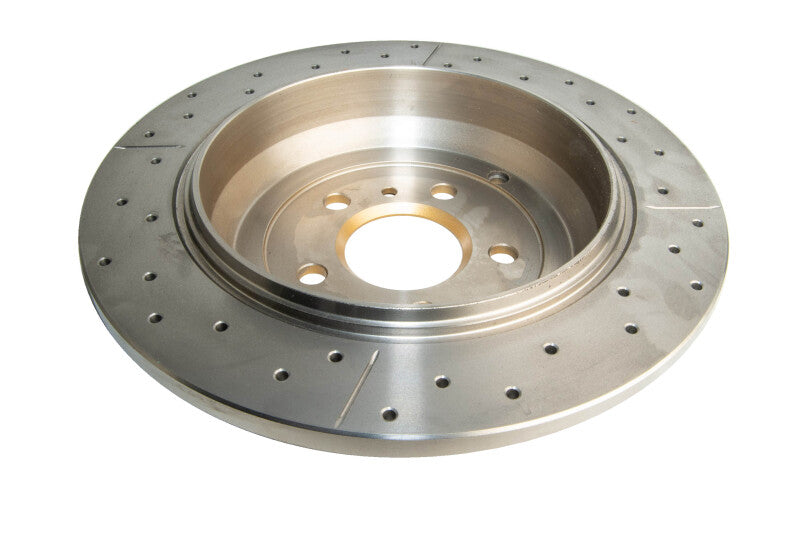 DBA Street Slot&Drill Rotors - DBA 07-16 Mercedes-Benz GL320 Rear Street Drilled & Slotted Rotor