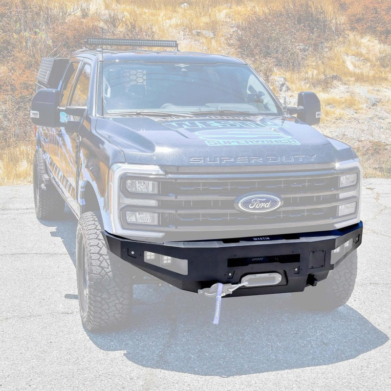 WES Pro-Series Bumpers - Westin 23-24 Ford F250/350 Pro-Series Front Bumper - Textured Black