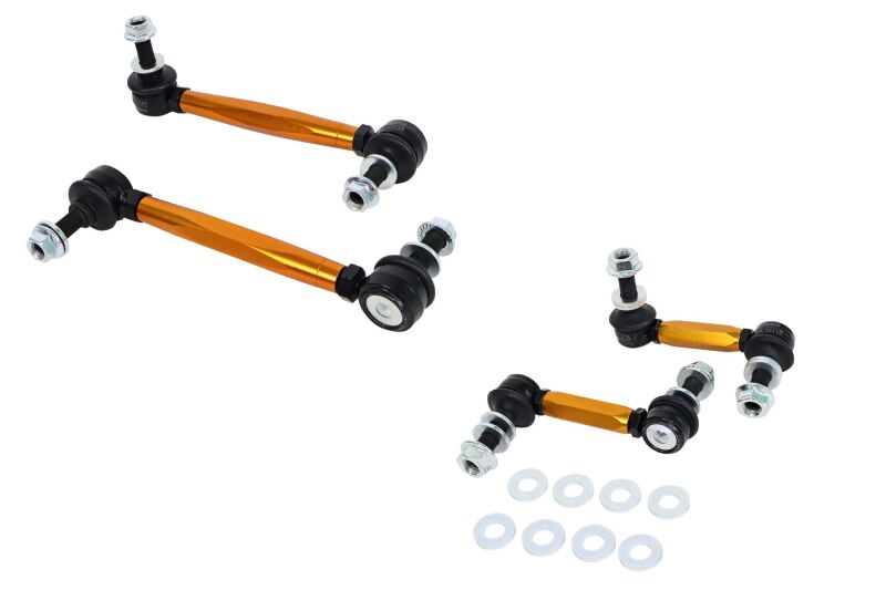 WL Sway Bar Links - Whiteline 15-25 Ford Mustang Adjustable Sway Bar Vehicle Link Kit