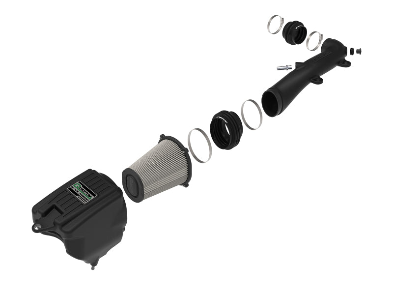 AFE Quantum Intakes - aFe Quantum Pro Dry S Cold Air Intake System 18-19 Jeep Wrangler (JL) V6-3.6L