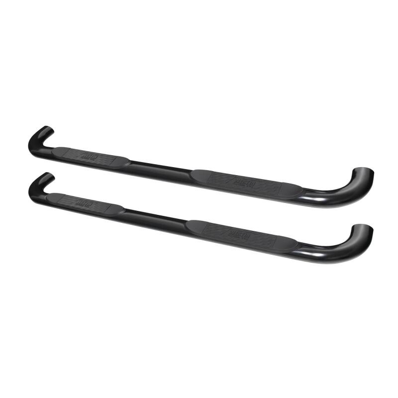 WES Nerf Bars - Platinum 4 - Westin 2019 Chevrolet Silverado/Sierra 1500 Crew Cab Platinum 4 Oval Nerf Step Bars - Black
