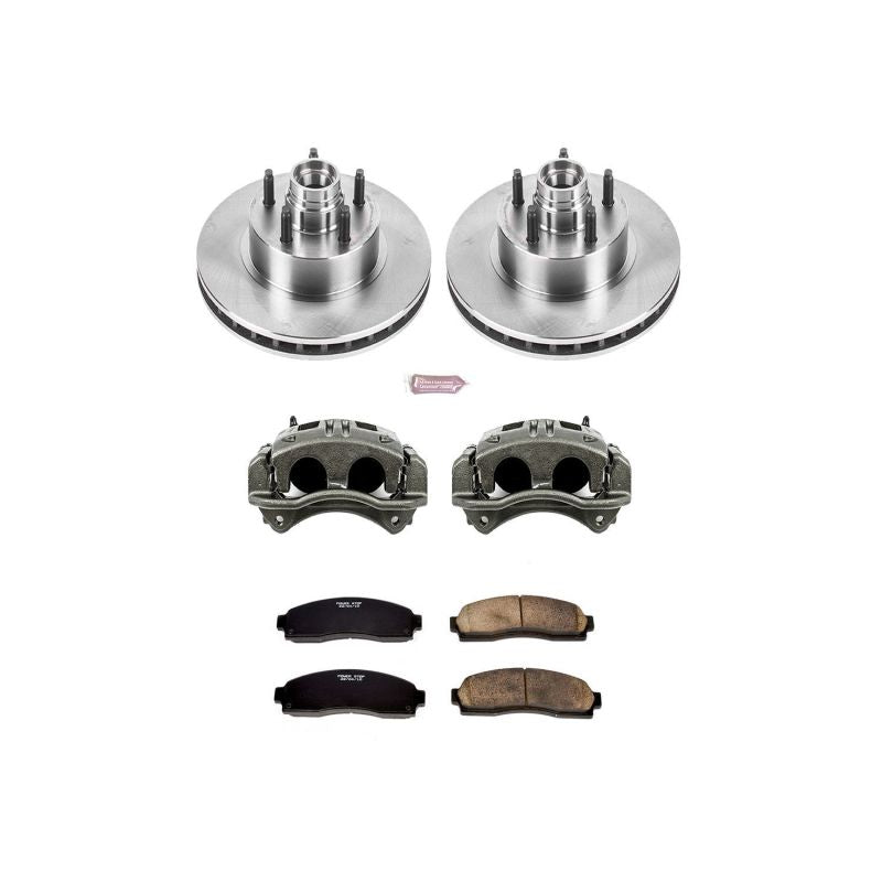 PSB Autospecialty Rotor - Power Stop 10-11 Ford Ranger Front Autospecialty Kit w/Cals