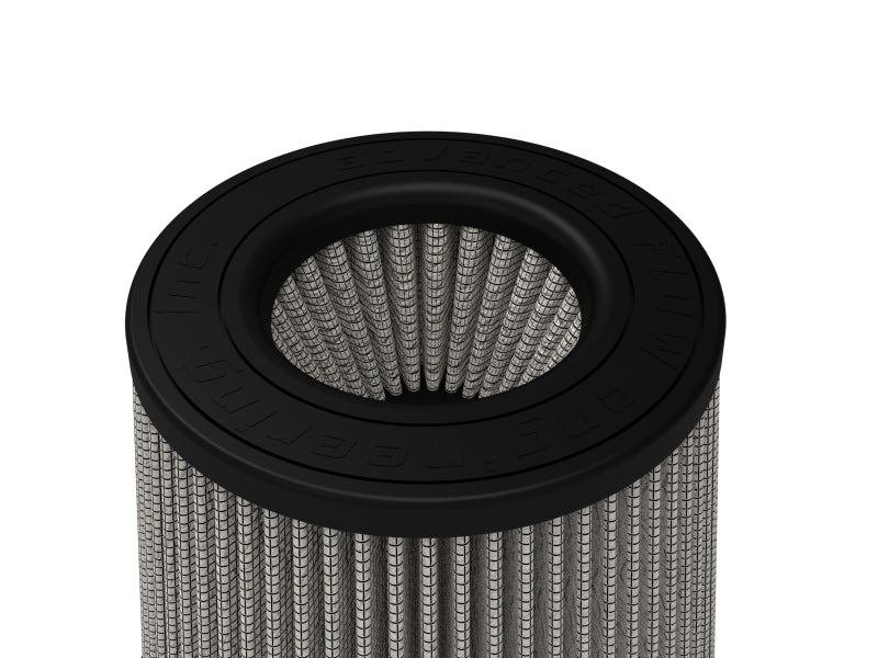 AFE Direct Fit Pro DRY S Air Filter - aFe Momentum Int Rplcmnt Air Filter w Pro DRY S Media 3-1/8inF x 6inB x 4-1/2inT (Invert) x 6-1/4inH