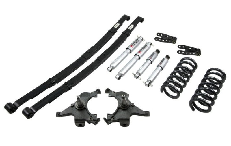 BT Lower Kit w SP Shocks - Belltech LOWERING KIT WITH SP SHOCKS