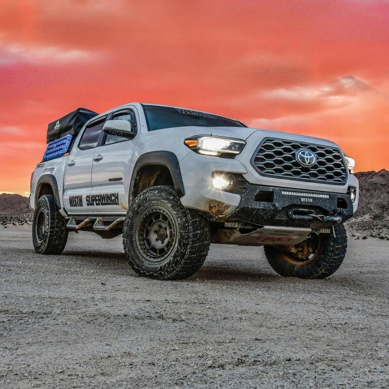 WES Pro-Series Bumpers - Westin 16-23 Toyota Tacoma Pro-Series Mid Width Front Bumper - Textured Black