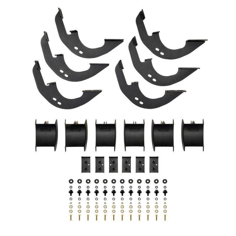 WES Running Boards - HDX - Westin 19-24 Chevrolet Silverado / GMC Sierra 1500 DC (Excl. LD/LTD) HDX Running Boards - Tex. Blk