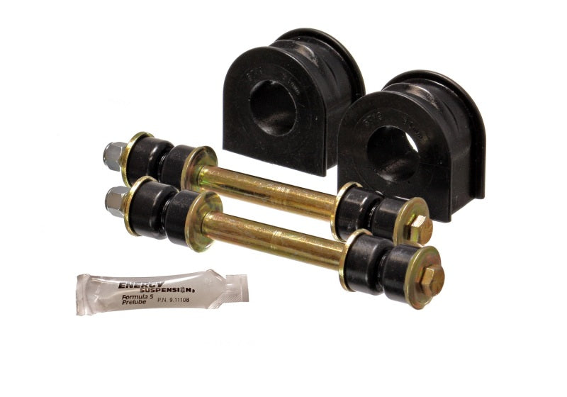 ES Sway Bar Bushings - Black - Energy Suspension 99-04 Ford F150 Lightning 2WD 31mm Black Front Sway Bar Bushing Set (Inc E/Links)