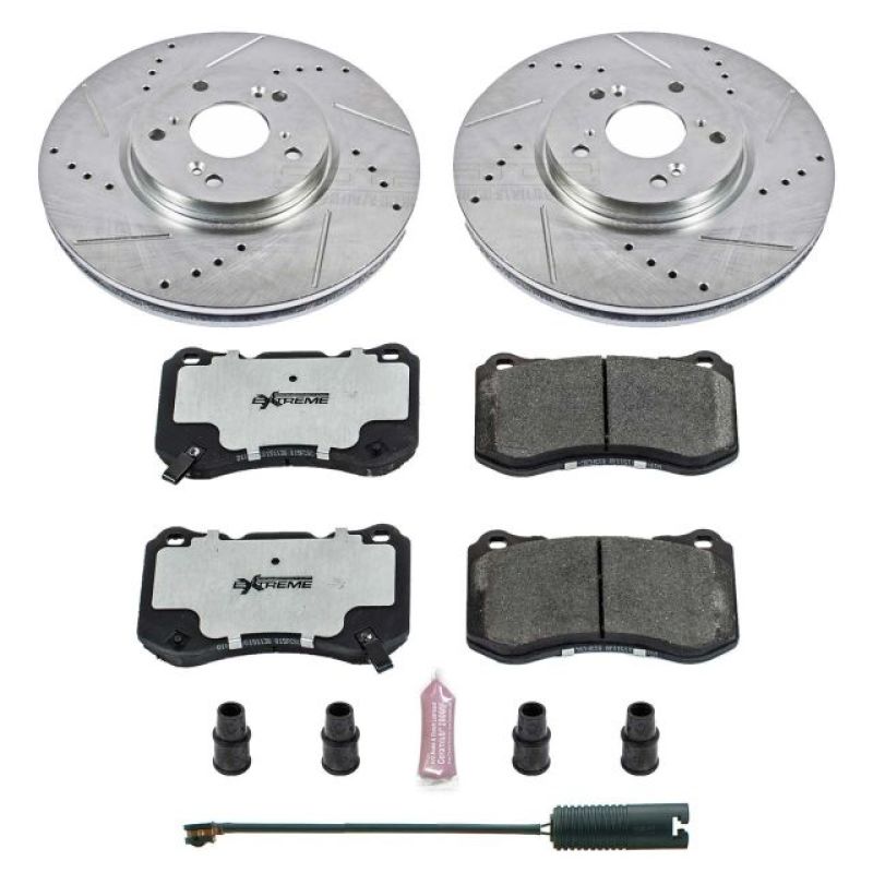 PSB Z26 Street Warrior Kit - Power Stop 98-02 BMW Z3 Rear Z26 Street Warrior Brake Kit