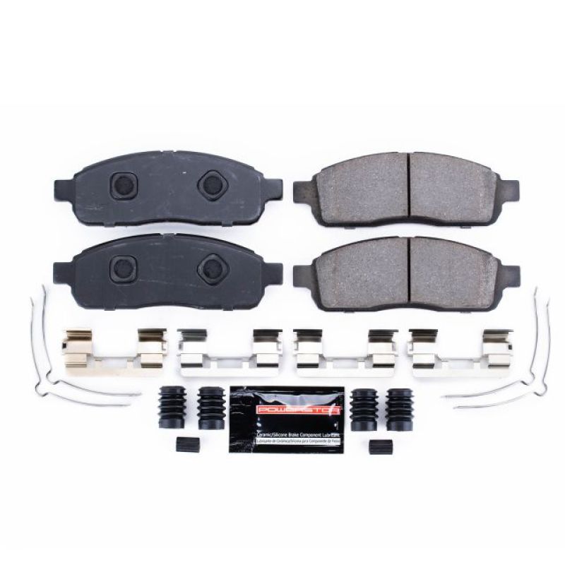 PSB Z23 Evolution Brake Pads - Power Stop 2009 Ford F-150 Front Z23 Evolution Sport Brake Pads w/Hardware