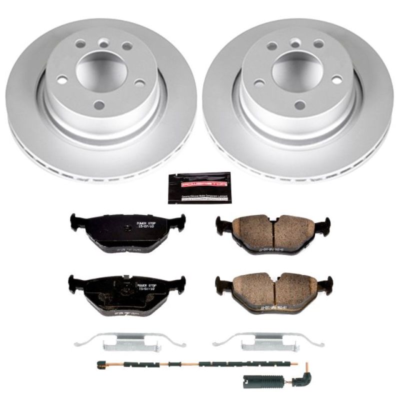 PSB Z23 Evolution Coated Kit - Power Stop 03-08 BMW Z4 Rear Z23 Evolution Sport Coated Brake Kit