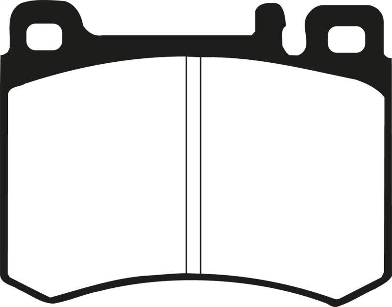 EBC Ultimax2 Brake Pad Sets - EBC 86-89 Mercedes-Benz 560 SL Ultimax Front Brake Pads