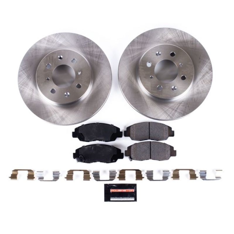 PSB Autospecialty Kit - Power Stop 96-05 Honda Civic Front Autospecialty Brake Kit