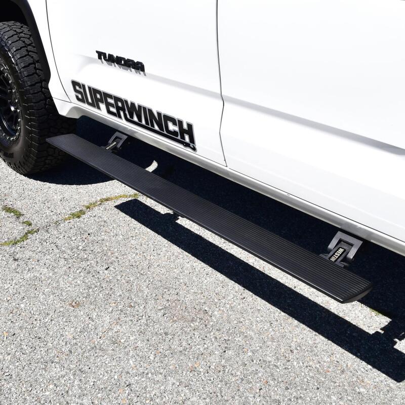 WES Running Boards - Pro-e - Westin 22-25 Toyota Tundra Double Cab Pro-e Running Boards - Tex. Blk